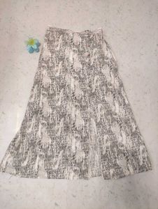 Boho Abstract Print Maxi Skirt