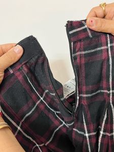 Plaid Mini Skirt