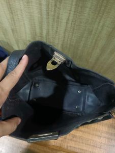 Studded Black Handbag