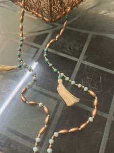 Boho Dreamcatcher Necklace with Om Charm