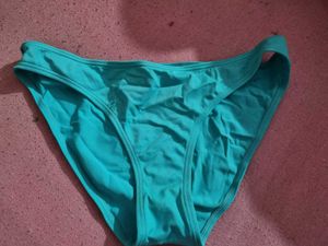 Blue Bikini Bottom Sexy Look