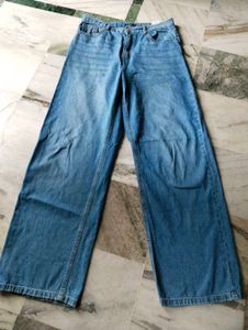 Light Wash Wide Leg Jeans
