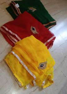 Beautiful multi colour dupattas