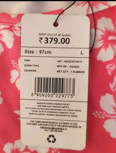 Pink Floral Tank Top