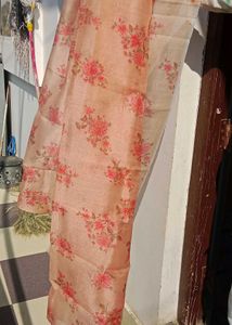 Elegant Floral Print Dupatta