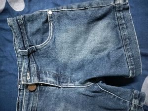 Blue Denim Shorts