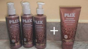 PLIX Flaxseed Ultra Smooth Shampoo.Buy 3+1