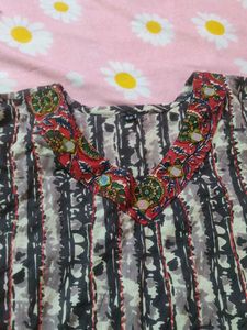 m size Printed Kurta