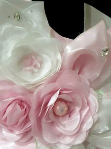 Elegant Pink Flower Girl Dress