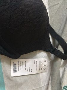 Black Lace Bra