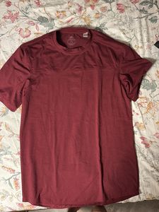 Maroon Adidas Training T-Shirt