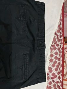 West side Men's Black Casual Pants