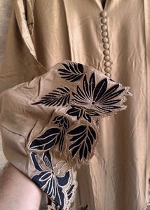 Kurta Set Floral Print without buttons