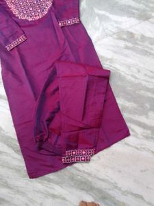 Elegant Embroidered Kurta Set