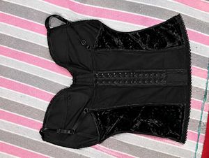 Velvet Bustier Corset Top