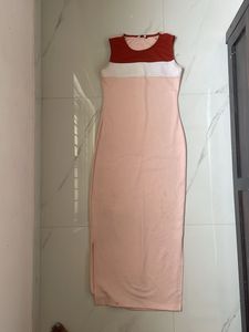 Sleeveless Colorblock Maxi Dress by Symbol Amazon