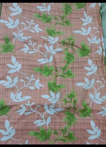 New double size bed sheet with two pillow covers