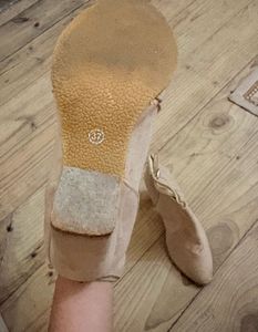 Stylish Beige Ankle Boots