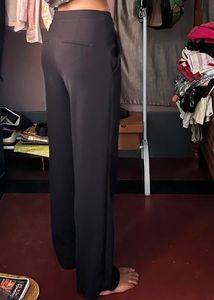Classic Black Wide-Leg Trousers