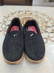 Black Walking Shoes