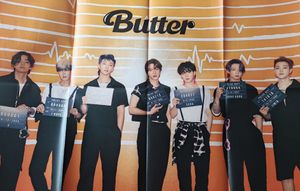 BTS OFFICIAL BUTTER POSTER SET OF 2