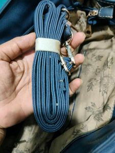 Stylish Blue Handbag