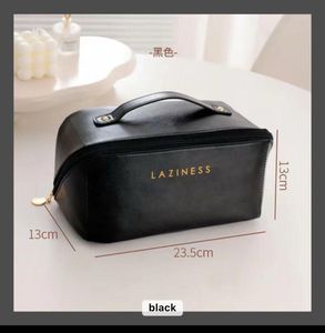 Imported Leather Ladies Makeup Bag