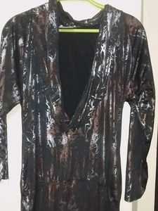 Mini Dress Shiny Look