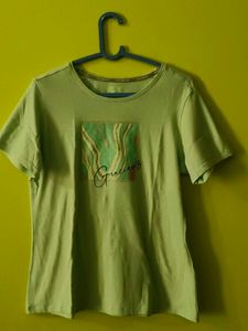 Light Green Graphic T-Shirt