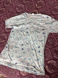 Cute Rainbow Cloud T-Shirt Pj