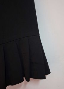 Black Peplum Tank Top