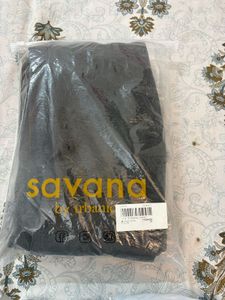 Savana Grey Wide-Leg Trousers