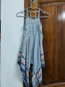 Patterned Flowy Top