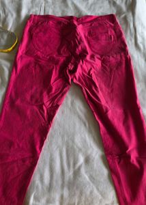 Vibrant Pink Jeans