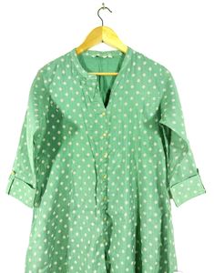 Rangita Sage Green Printed Casual Kurta (Women)