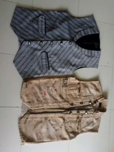 Stylish Kids' Waistcoat Set