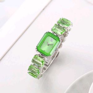 SWAROVSKI CRYSTAL DIAMOND STUDDED LADIES WATCH AT