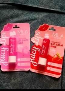 Mila Beaute Juicy Lips Lip Balms (2-Pack)
