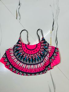 Vibrant Pink Tribal Print  Top