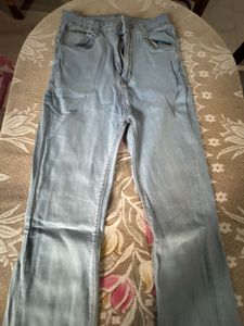 Light Wash Flare Jeans