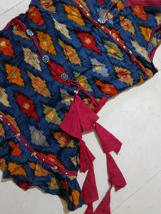 Stylish Ethnic Peplum Top