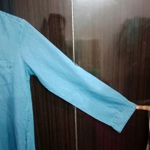 Denim Long Kurta For Women