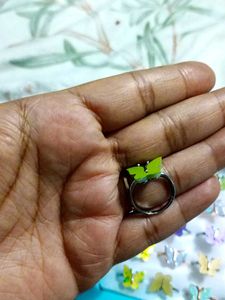 Butterfly Rings Set