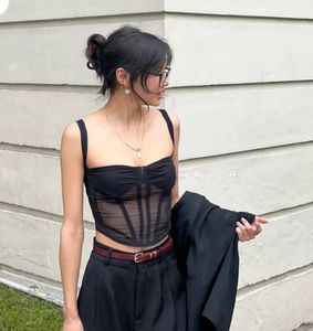 Sheer Corset Top