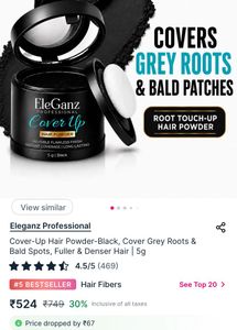 Eleganz Professional Cover Up Hair Powder