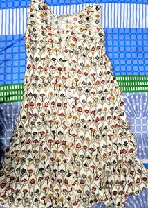 Boho Floral Print Sleeveless Dress