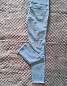 Blue High-Waisted Jeans