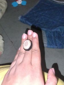 Rose Gold Band black coated  Ring