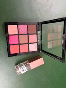 powder with liquid eyeshadow