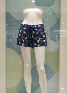 Star Print Shorts